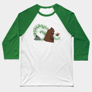 Martians and the Bear Baseball T-Shirt